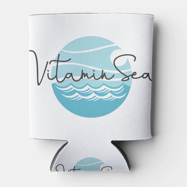 Vitamin Sea Can Cooler (Front)