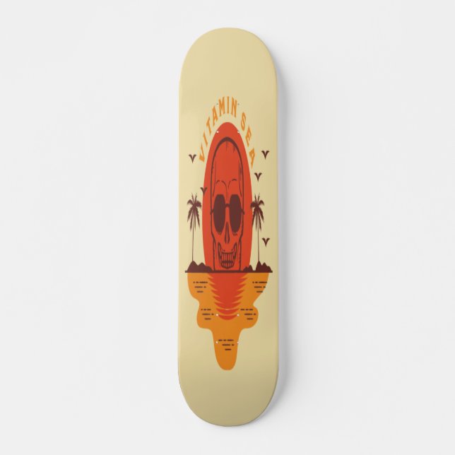 Vitamin Sea Skateboard (Front)