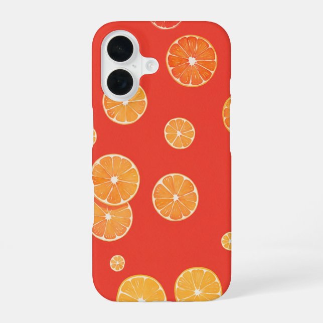 Vitamin Vibes Citrus Slices Phone Case (Back)