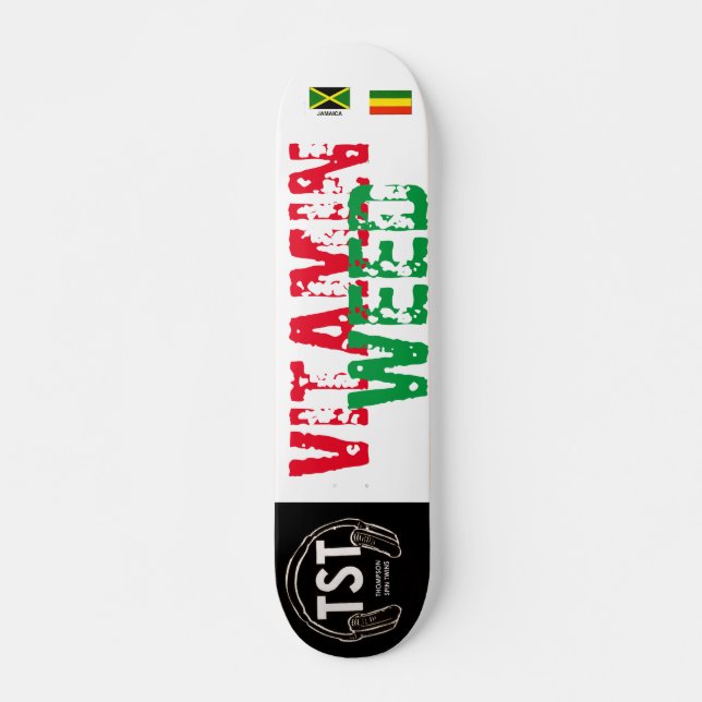 VITAMIN WEED / JMT SKATEBOARDS / IPIX (Front)