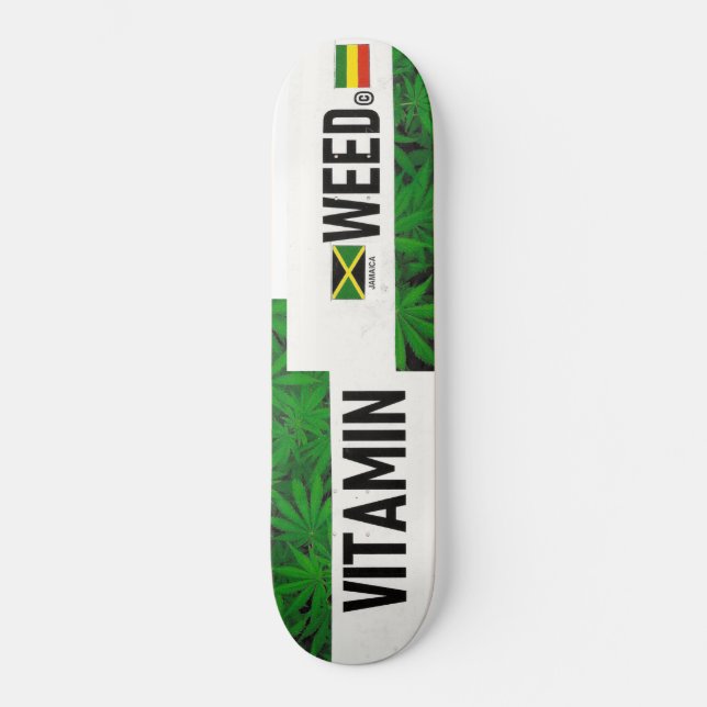 VITAMIN WEED Skateboard (Front)