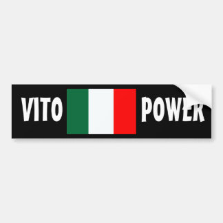 "VITO POWER" Bumper Sticker