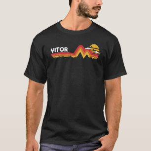 Vitor Retro Vintage Sunset Vitor 80s 90s T-Shirt