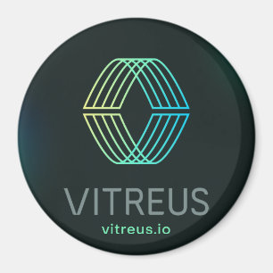 VITREUS Fridge Magnet
