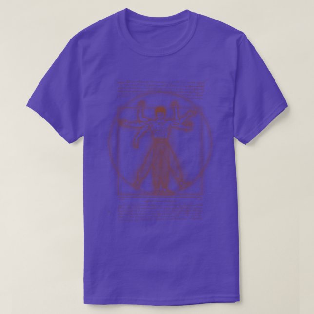 Vitruvian Dragon T-Shirt (Design Front)