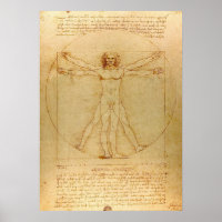 Vitruvian Man by Leonardo da Vinci