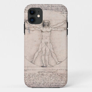 Vitruvian Man, Leonardo da Vinci Case-Mate iPhone Case