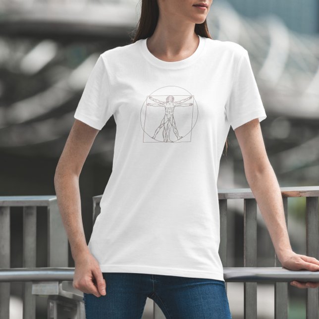 Vitruvian Man  T-Shirt (Creator Uploaded)
