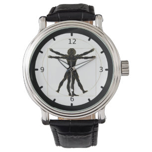 Vitruvian Man Watch