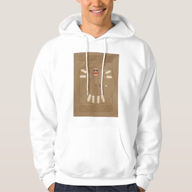 Vitruvian Monkey Hoodie (Front)