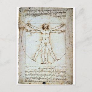 Vitruvian Postcard