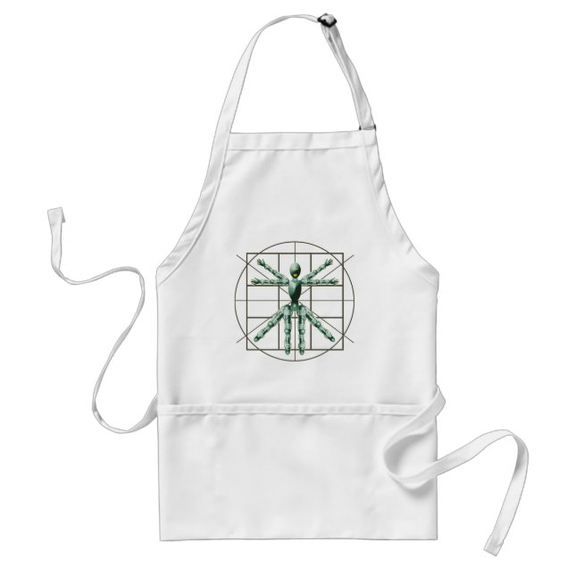 Vitruvian Robot Standard Apron (Front)