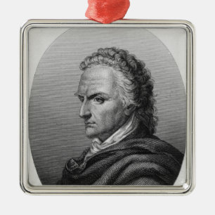 Vittorio Alfieri, 1846 Metal Tree Decoration