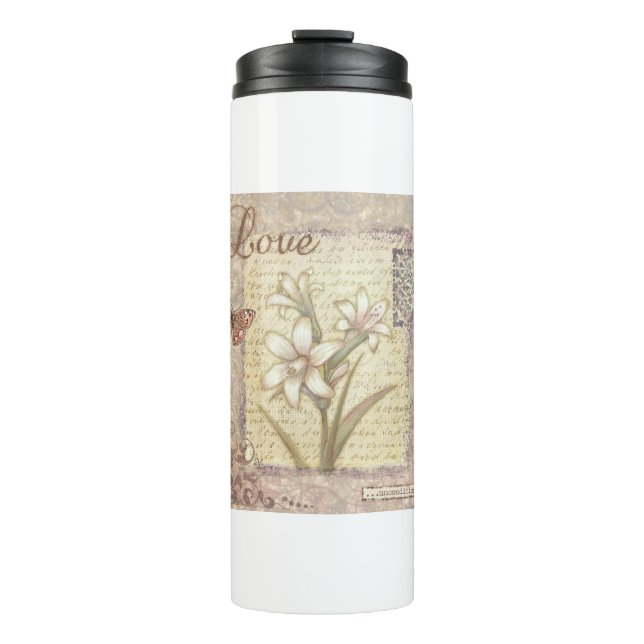 VIV20 Word 1 Love.tif Thermal Tumbler (Front)