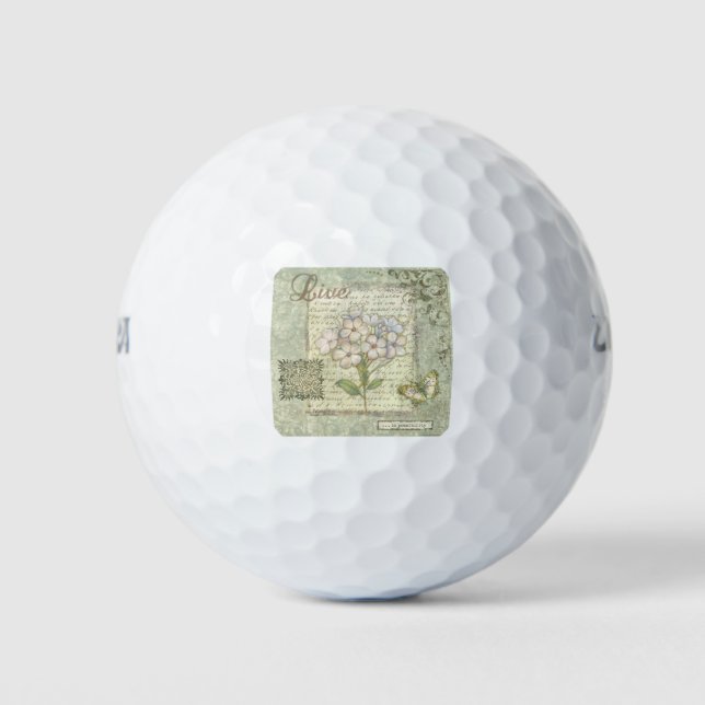 VIV23 Word 4 Live.tif Golf Balls (Front)