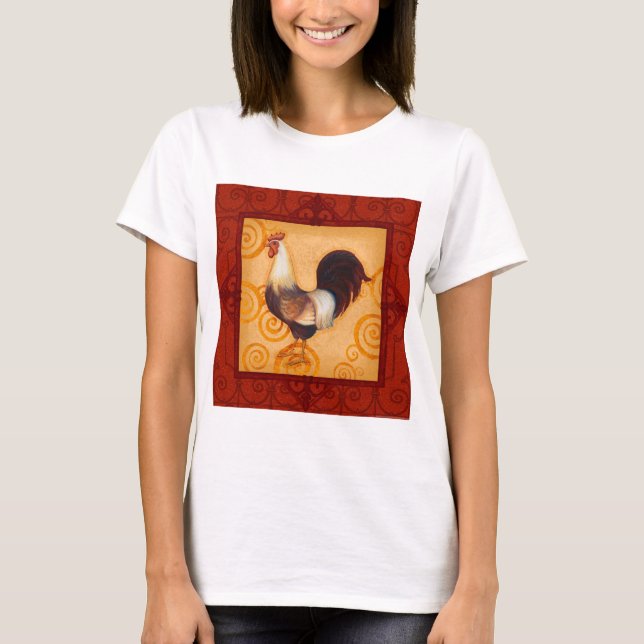 VIV54 Rooster 2.tif T-Shirt (Front)