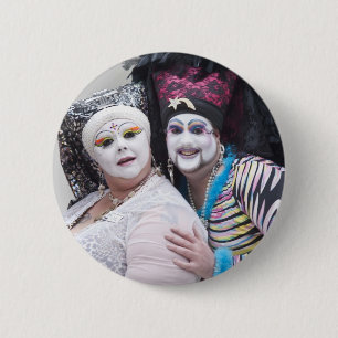 Viv and DeManda 6 Cm Round Badge