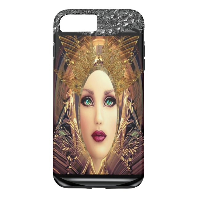 Viv Cyborg Babe 7 Plus Case-Mate iPhone Case (Back)