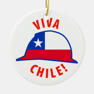 Viva Chile! Ceramic Tree Decoration