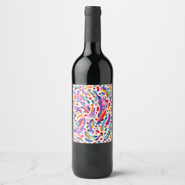 Viva Colours! Wine Label (Front)