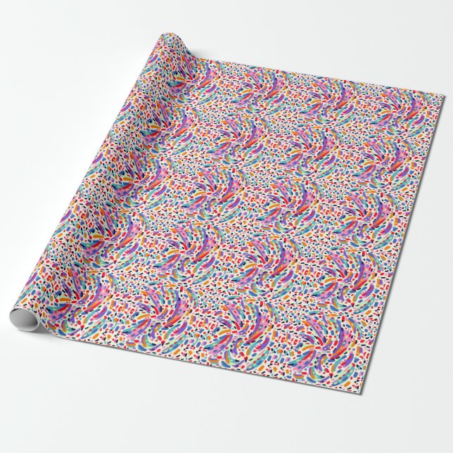 Viva Colours! Wrapping Paper (Unrolled)