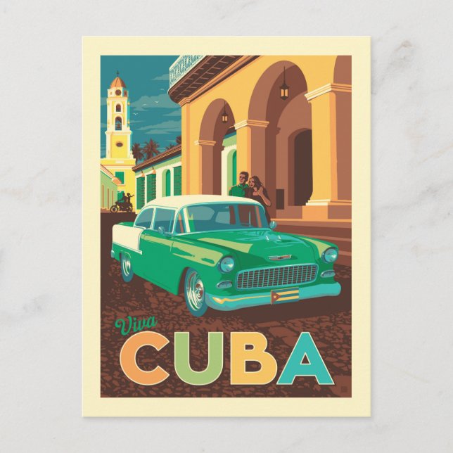 Viva Cuba Postcard (Front)