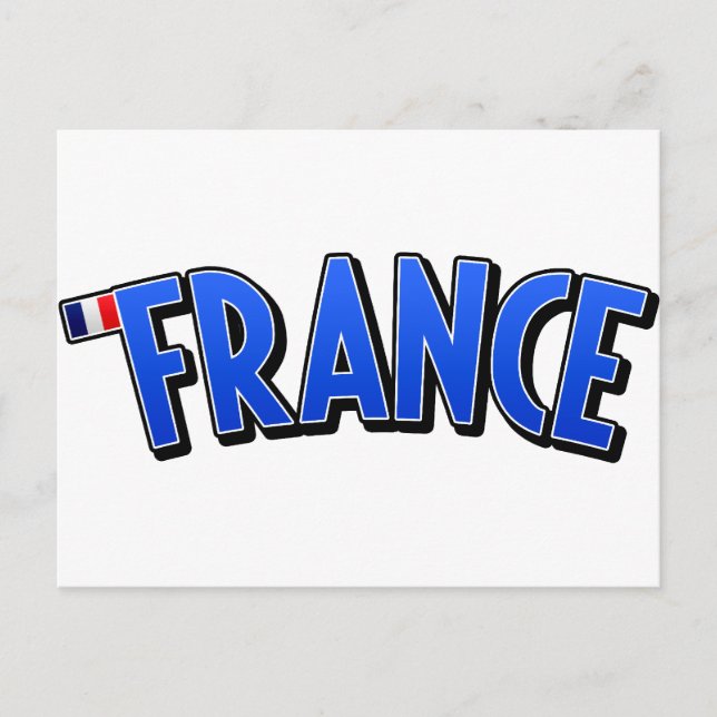 Viva France! Postcard (Front)