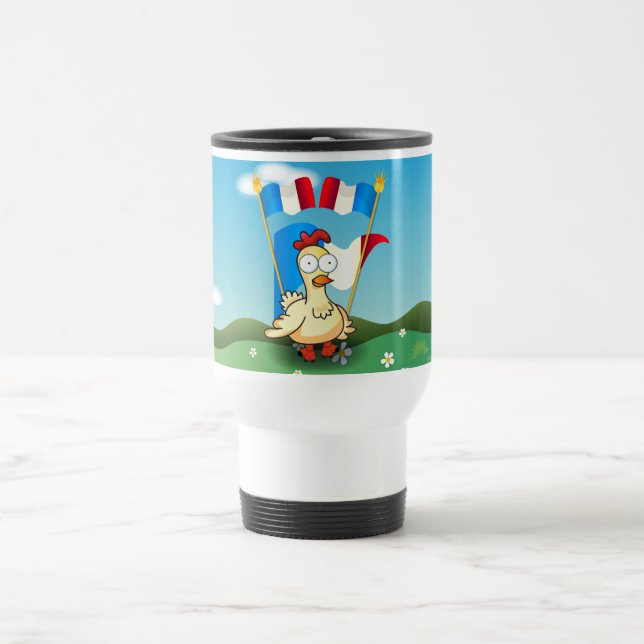 Viva France! Travel Mug (Center)