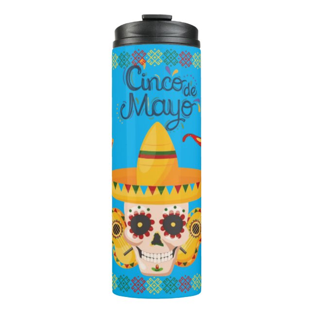 Viva Heritage Harmony azure Thermal Tumbler (Front)