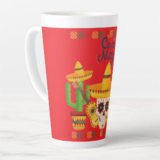 Viva Heritage Harmony bright red Latte Mug