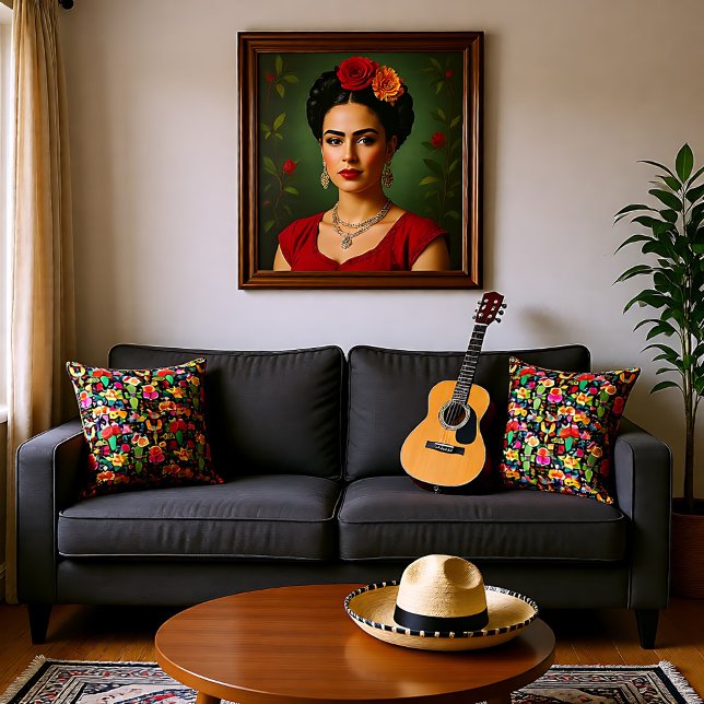 Viva la Cocina Cushion (Viva la Cocina Throw Pillow)