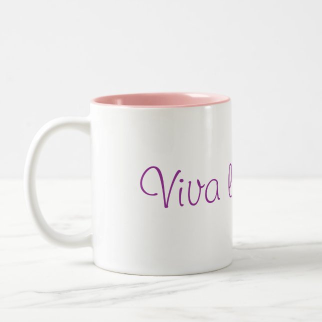 Viva la Diva ! Two-Tone Coffee Mug (Left)