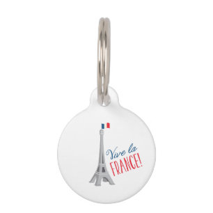 Viva La France Pet Tag