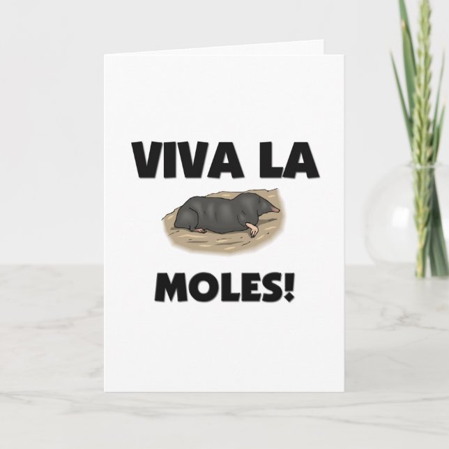 Viva La Moles Card (Front)