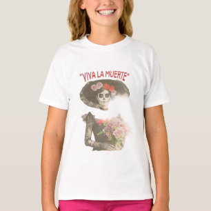 Viva la Muerte Kids Halloween Art T-Shirt