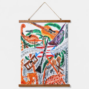 Viva La Música Hanging Tapestry