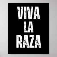 Viva La Raza Immigration Rights Anti Trump 2025 
