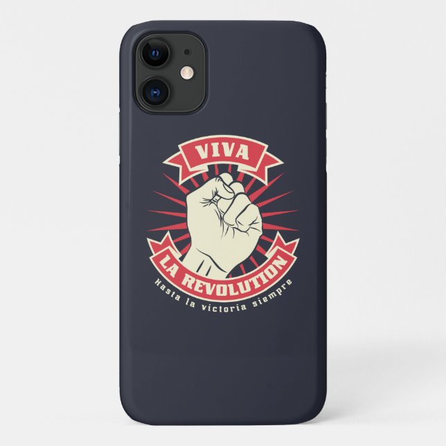 Viva La Revolution Case-Mate iPhone Case (Back)