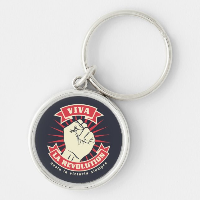 Viva La Revolution Key Ring (Front)