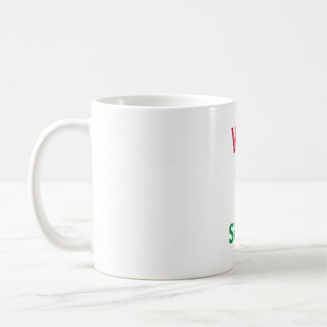 viva la salsa coffee mug (Left)