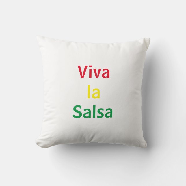 viva la salsa cushion (Front)