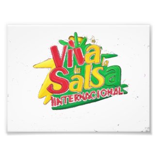 Viva la Salsa Internacional Photo Print