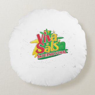 Viva la Salsa Internacional Round Cushion
