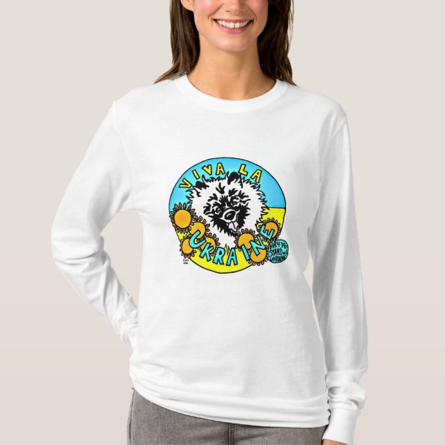 Viva la Ukraine T-Shirt (Front)