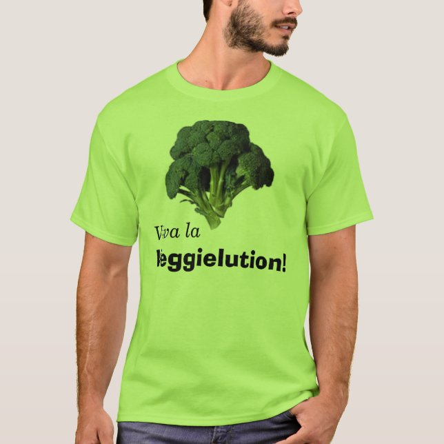 Viva la Veggielution! T-Shirt (Front)