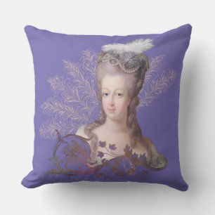 Viva La Vintage Violet/Plum Fan Fillow Cushion