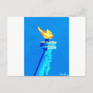 Viva Liberty by Daniela Postcard
