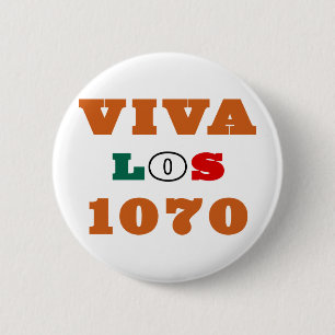 Viva Los 1070 6 Cm Round Badge
