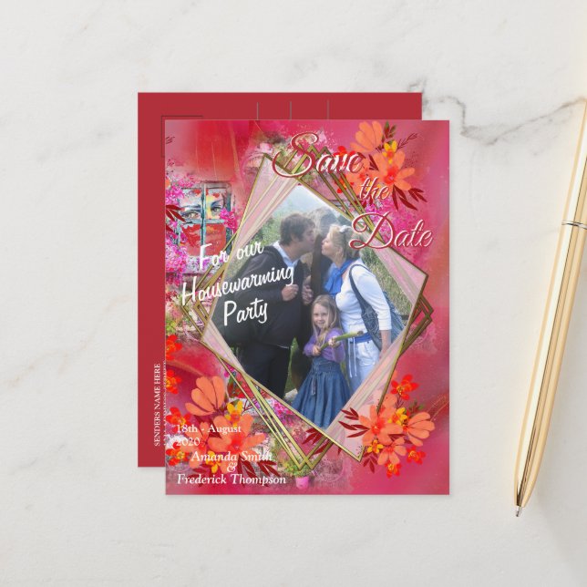 Viva Magenta 2023 Announcement Postcard (Front/Back In Situ)