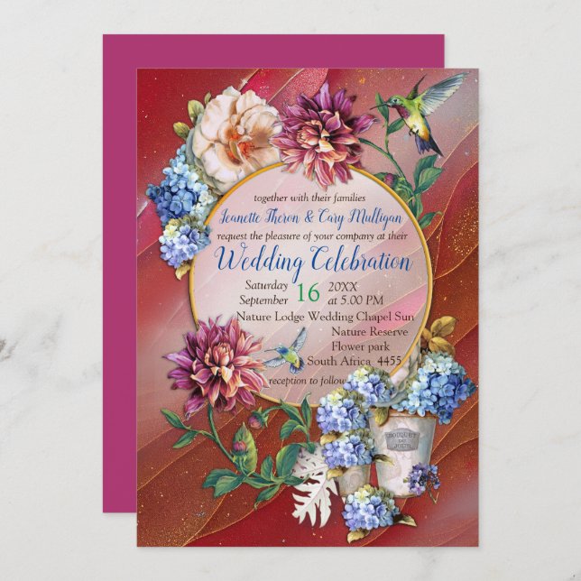 Viva Magenta 2023 Invitation (Front/Back)